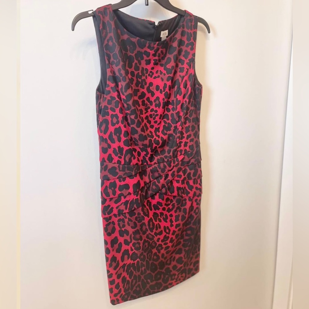 Animal print dress